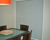 Honeycomb blinds 2 in a bathroom
