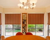 Bonded roller blinds 4.5 inside a house