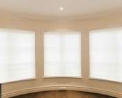 cellular honeycomb blinds 16 in a building
