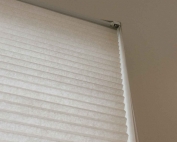 cellular honeycomb blinds 19 in a building