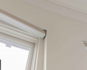 cellular honeycomb blinds 23 in a building