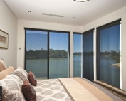 Screen-Roller-Blinds-26 on a bed room window