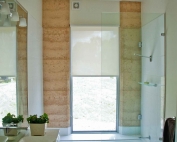 Screen-Roller-Blinds-29 in a bathroom