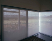 Screen roller blinds 37 inside an apartment