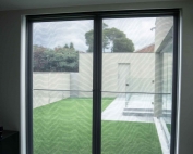 Screen roller blinds 41 inside an apartment